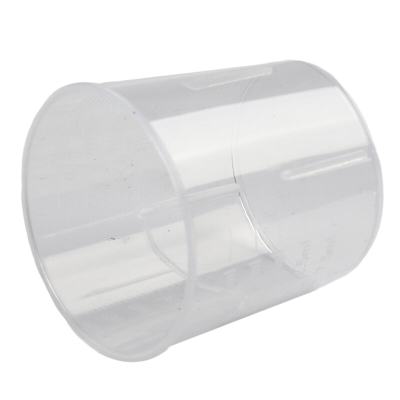 Recipiente de plástico transparente para medicina, taza medidora graduada para cocina o laboratorio, 10 piezas, 15ml/30ml