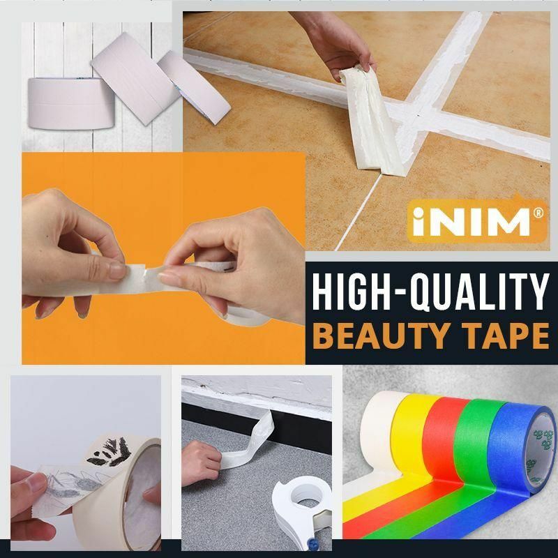 Máquina dispensadora de cinta adhesiva de pintor, herramienta de sellado de embalaje de pintura de piso y pared para cinta estándar de 1,88-2 "x 60 yardas