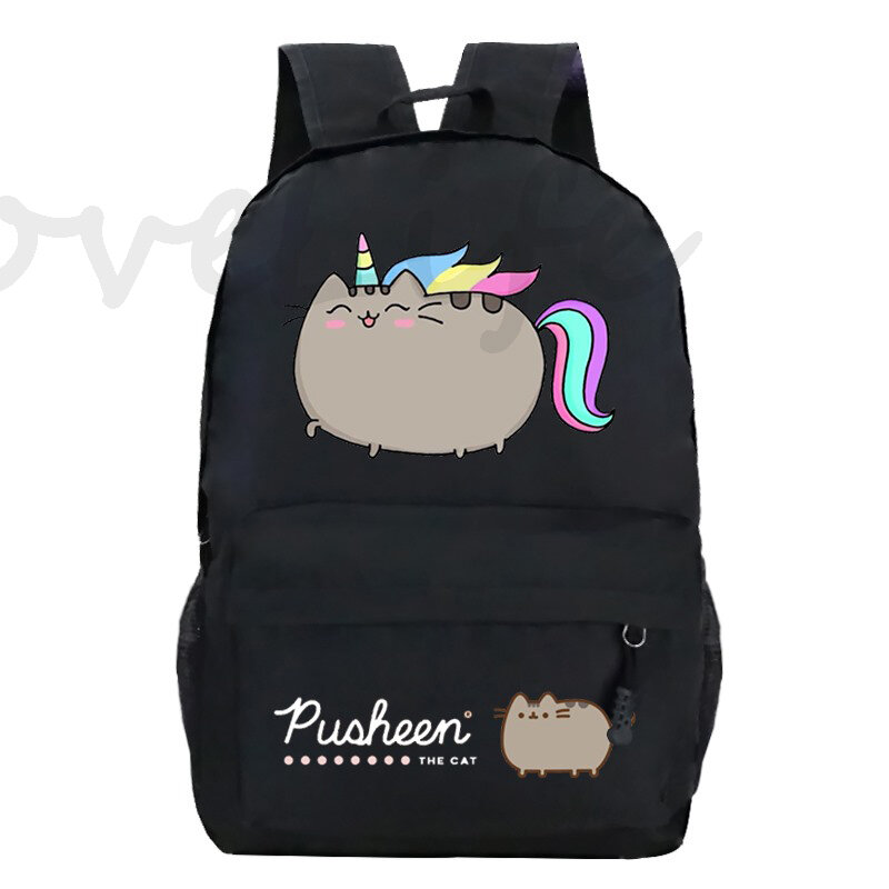 Students Cartoon Cat School Backpacks Boys Girls Book Bag kids Anime Backpack Travel Bagpack Teenage Laptop Mochila gifts