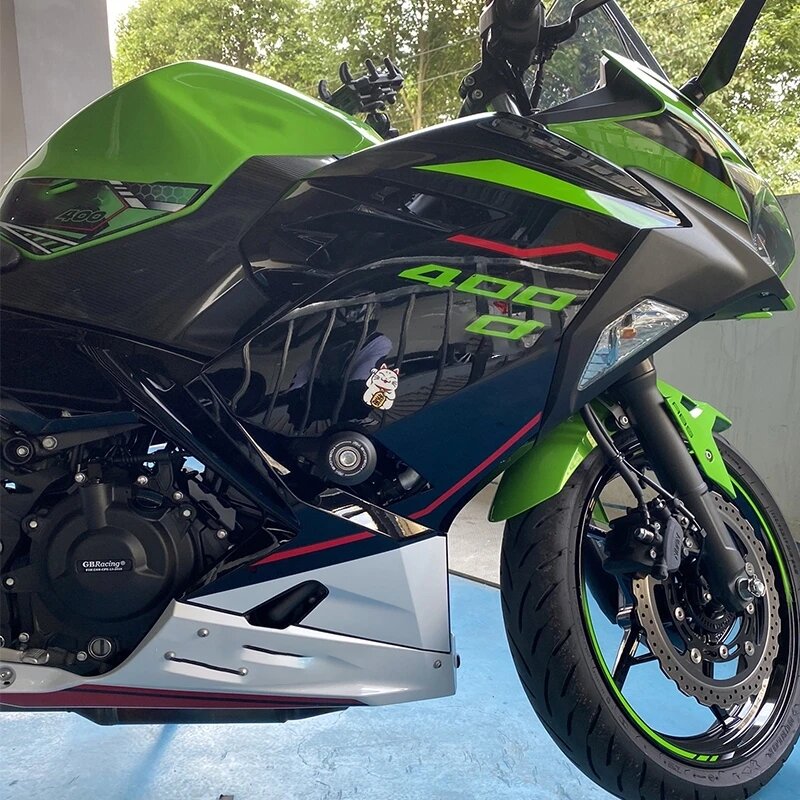 Voor Kawasaki Ninja400 Ninja 400 Ninja400 2018-2024 Motorfiets Vallende Beschermframe Schuifkuip Bewaker Crash Pad Protector