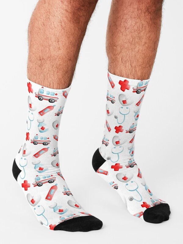 Nette Medizinischen Thema Socken Sport Socken Mann