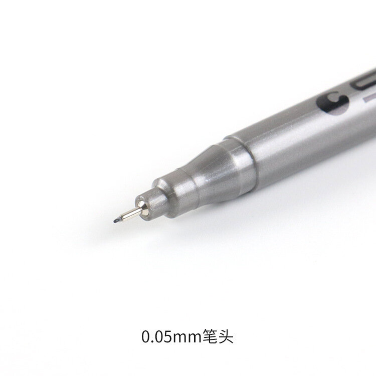 STA Wasserdichte Verblassen Proof Mikron PenTip Feine Liner Schwarz Skizze Wasser Marker Stift für Manga