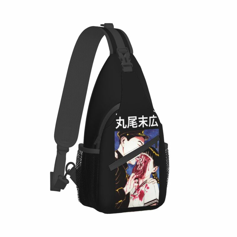 Suehiro Maruo العين لعق حقائب كروسبودي الرافعة ، حقيبة الصدر الصغيرة ، حقيبة الكتف ، Daypack للسفر ، والمشي لمسافات طويلة ، Bookbag
