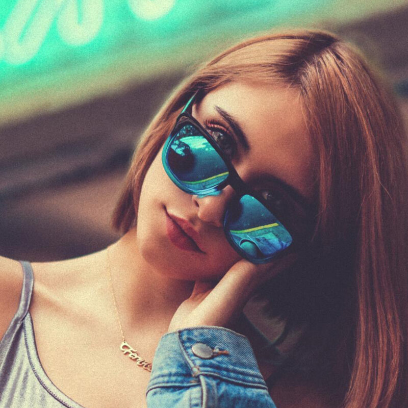 Dokly-gafas de sol polarizadas UV400 para mujer, lentes de sol Bule de diseñador