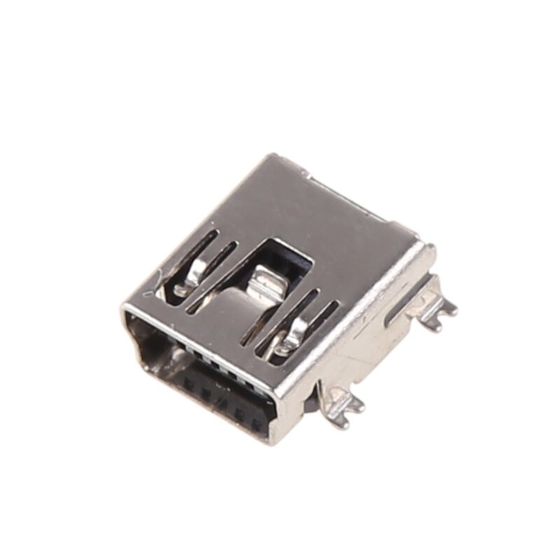 YYYSD 10 piezas Mini USB tipo B conector 5 pines para carga teléfono móvil