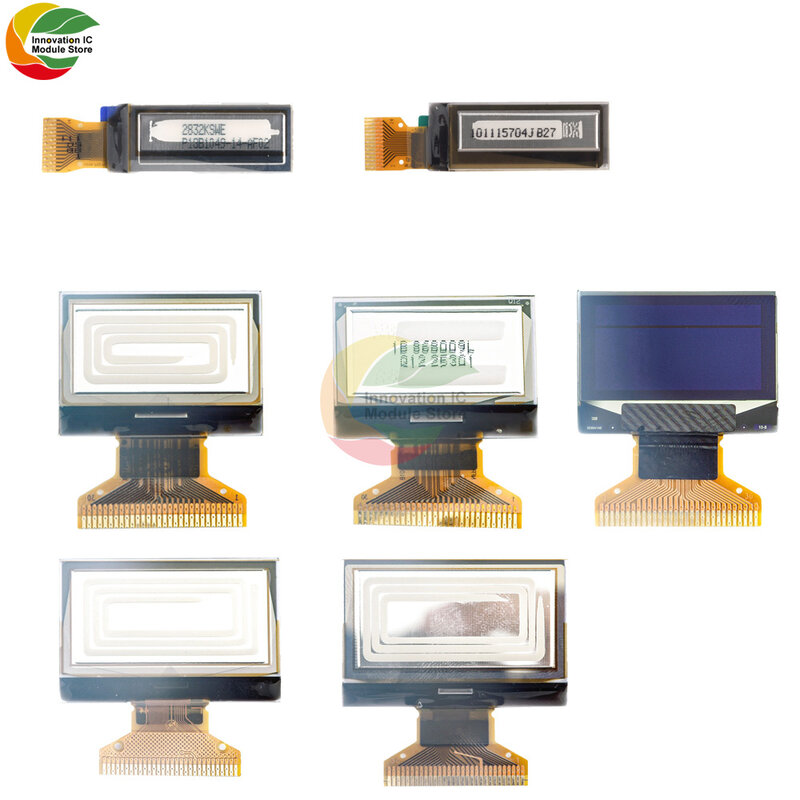 Module d'interface de pilote LCD OLED SH1106 IC, 0.91/0.96/1.3 pouces, résolution 14 broches/30 broches, 128x32/128x64, adapté à Arduino