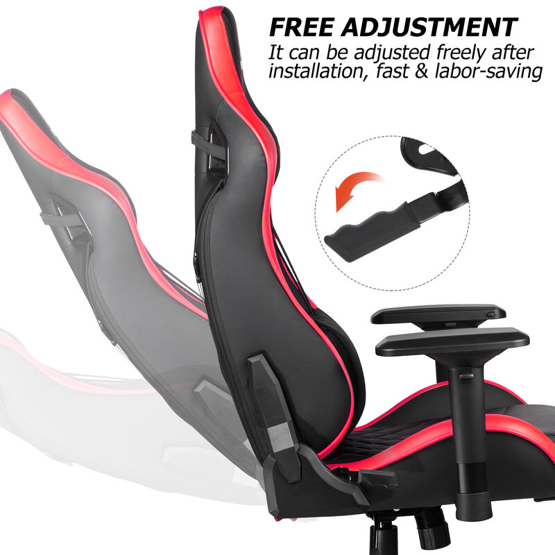 Ajustador de ángulo de silla de oficina, ajustador de ángulo de asiento, regulador de giro multiángulo, pieza de ajuste de silla de juego de 180 grados