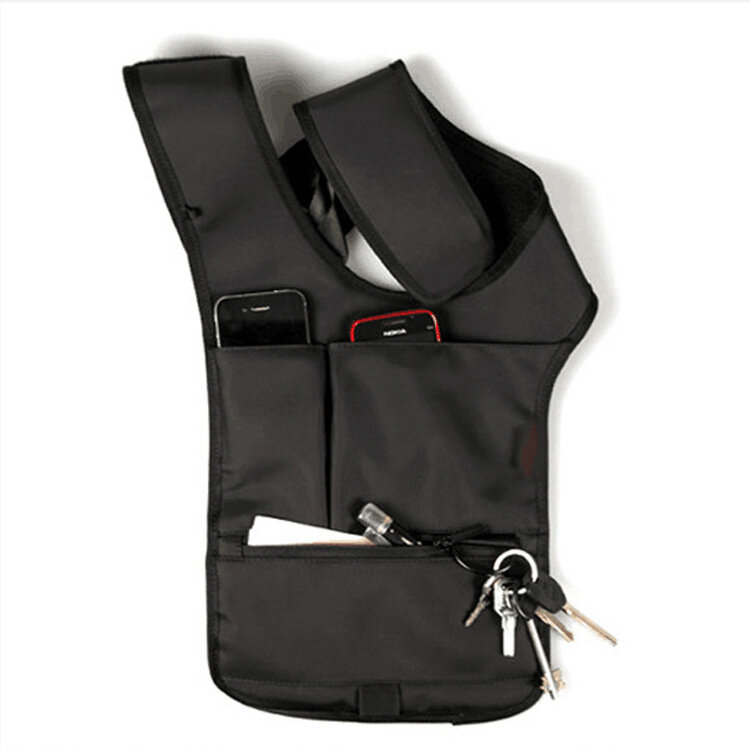 Travel Nylon Shoulder Bag Outdoor Sport Storage Bag Armpit Backpack Phone Pouch Burglarproof Waist Bag