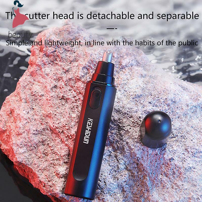 Electric Nose Hair Trimmer Hair Removal Products Trim Nose Ear Hair Shaver Ear Nose Trimmer for Men High Performance Washable