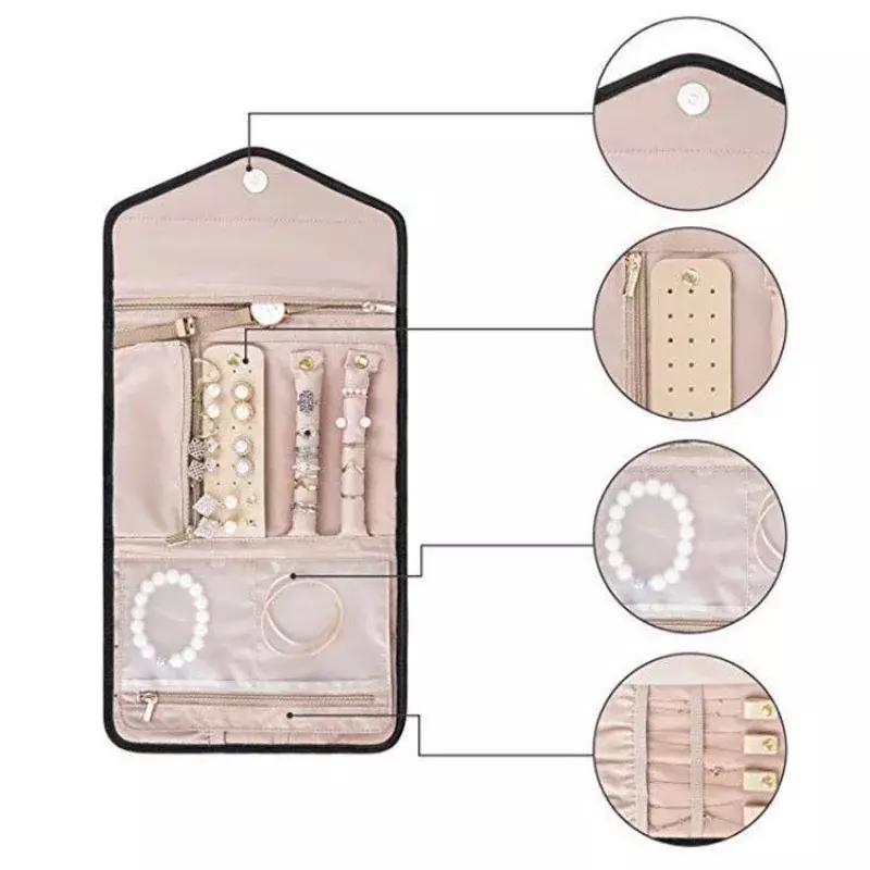 Складная подставка-органайзер для украшений, ожерелий, браслетов, серег