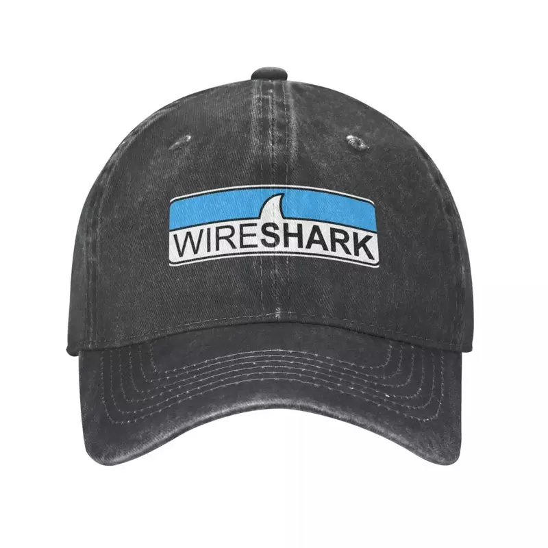 Wireshark hi-res Logo Horizontal sombrero de vaquero Rave Golf hombres mujeres
