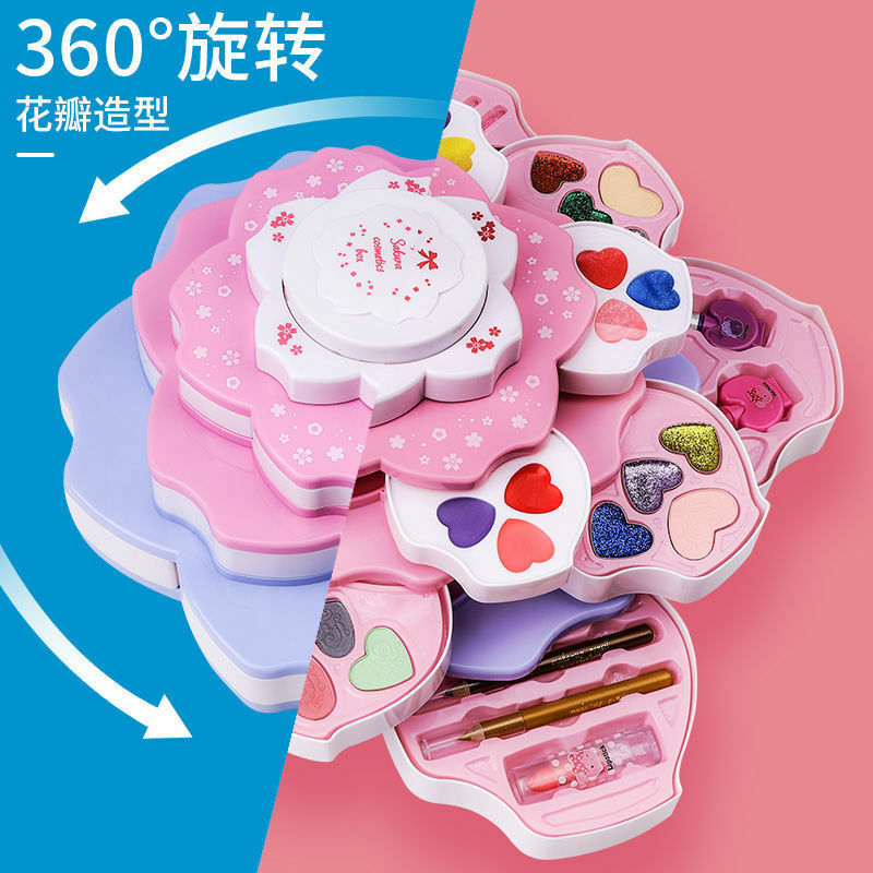 Детский набор для макияжа ZK30, имитация ролевых игрушек, Косметическая Помада, сумка для лака для ногтей, Обучающие игрушки, подарок на день рождения для девочек
