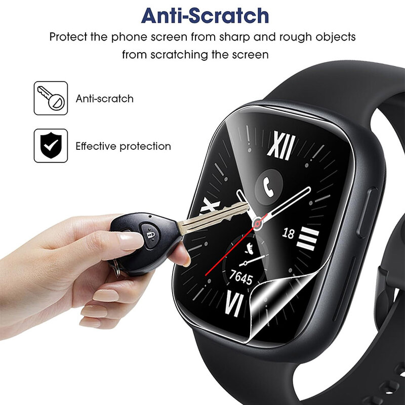 3/6pcs Hydro gel folien für Honor Watch 4 Displays chutz folie Smart Watch Armband Schutz folie
