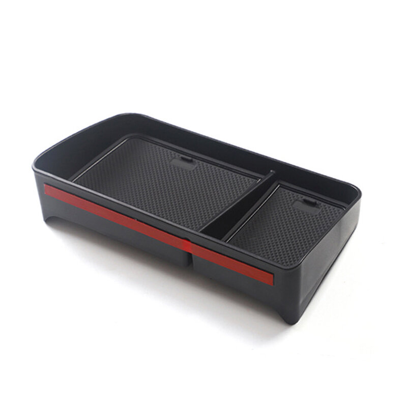 Kotak baki penyimpanan dasbor konsol plastik hitam cocok untuk Toyota Corolla 2022 2021 2020 2019