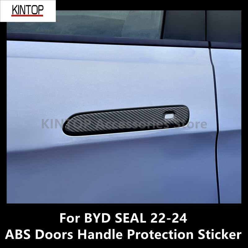 Dla BYD SEAL 22-24 drzwi ABS naklejka ochrona klamki dekoracyjna akcesoria do modyfikacji remont
