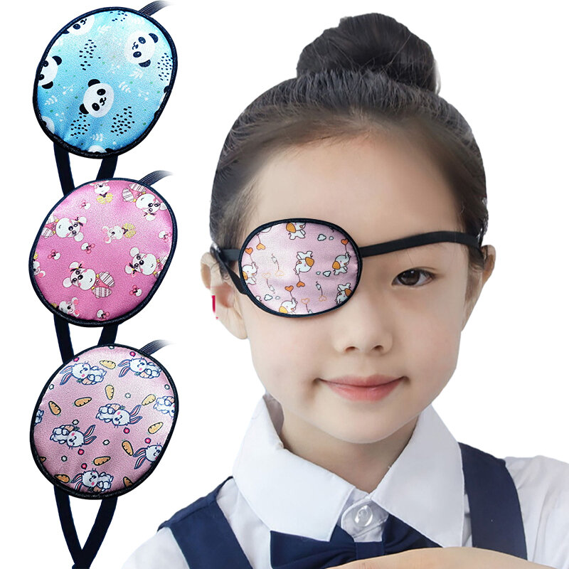 Cartoon Occlusion Medical Lazy Eye Patch Amblyopia Obscure Astigmatism Training Eyeshade Filled Children Amblyopia Eye Patches