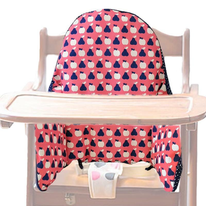High Chair Cushion Oxford Cloth Cushion with Built-in Inflatable LiningSoft Comfortable Seat Mat with Replaceable Cover Chair