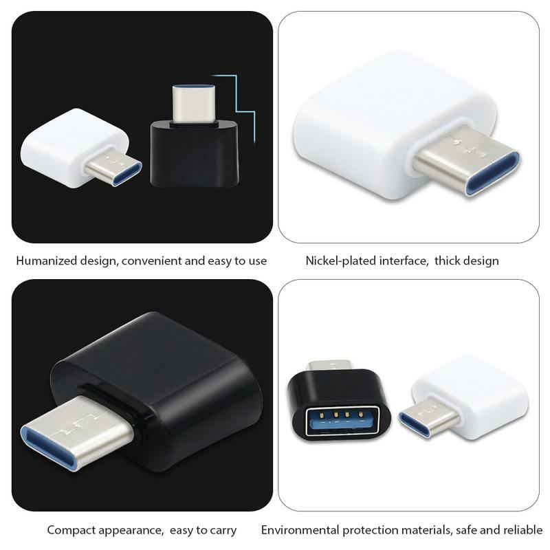 USB 3.0 Para Tipo C Adaptador OTG Adaptador Tipo Conversor Portátil para Xiaomi forSamsung Celular Adaptadores Conector