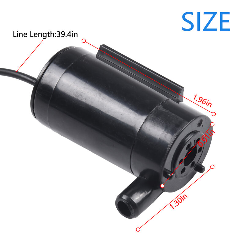 For Cooling System Fountains Heater 3V Brushless Motor Submersible Water Pump 85W Circulation Watering Washing