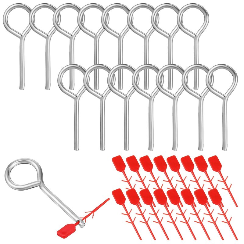 15 Sets Plastic Grendel Brandblusser Trekpennen Voor Apparatuur Lock Blussers Pluggen