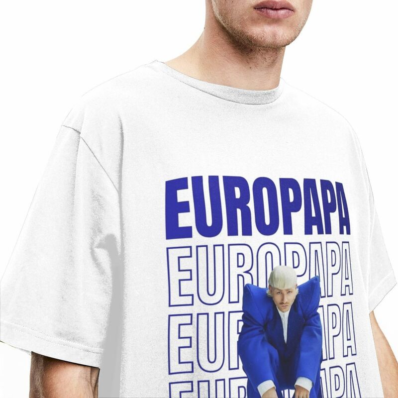 Eurovisions 2024 Joost Klein Europapa Men Women T Shirt Merch Novelty Tees T-Shirt Cotton Plus Size Clothing