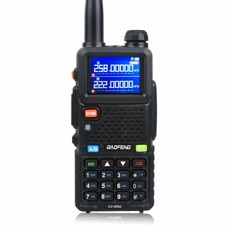 Baofeng UV-5RM multi band walkie talkie air band eine taste schnelle frequenz kopie 8w vox scrambler fm radio 8w 999ch