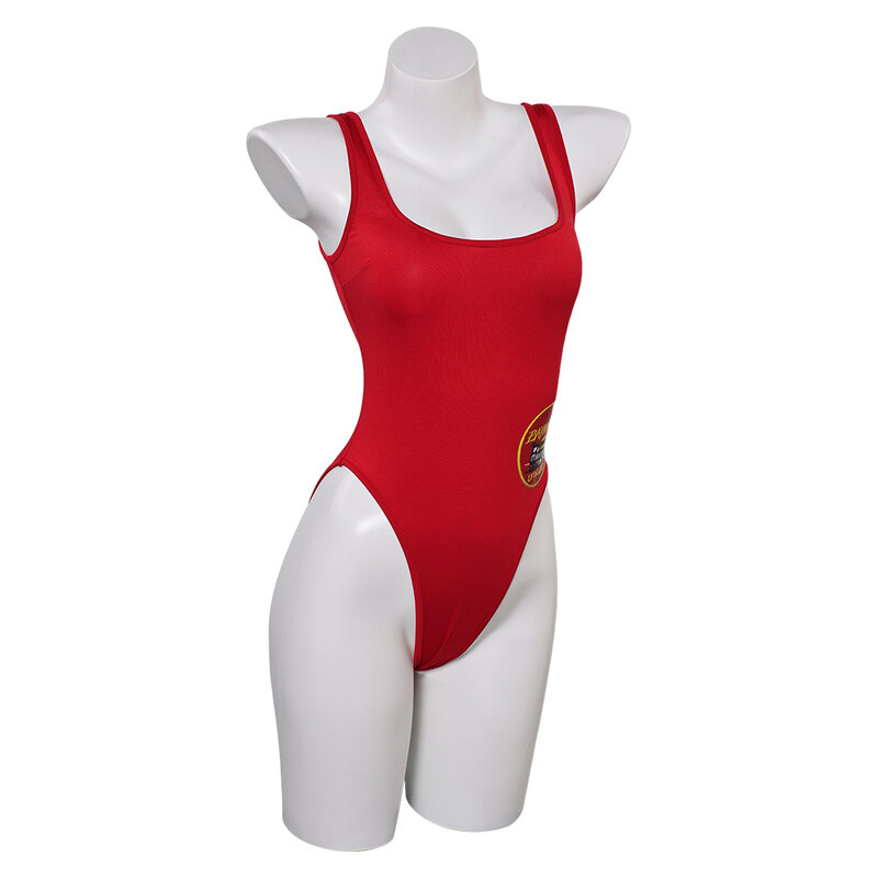 Fantasy C.JParker Cosplay strój kąpielowy Baywatch kostium dla dorosłych kobiet letni kombinezon stroje kąpielowe stroje Halloween karnawałowy garnitur