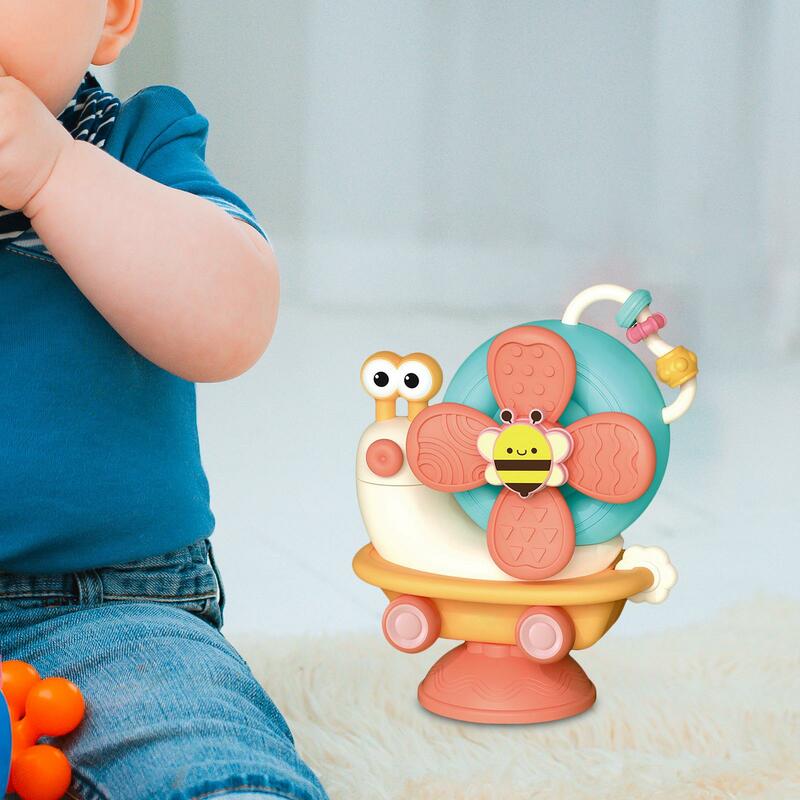 Baby Gyro Toy Cartoon Travel Sensory Toy for 1 2 Year Old Boys 12-18 Months
