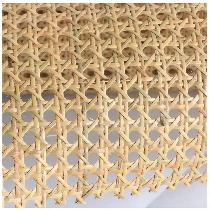 35-50Cm Breedte Natuurlijke Riet Singels Rieten Grid Indonesische Rotan Roll Weven Reparatie Materiaal Voor Stoel Kast Meubels decor