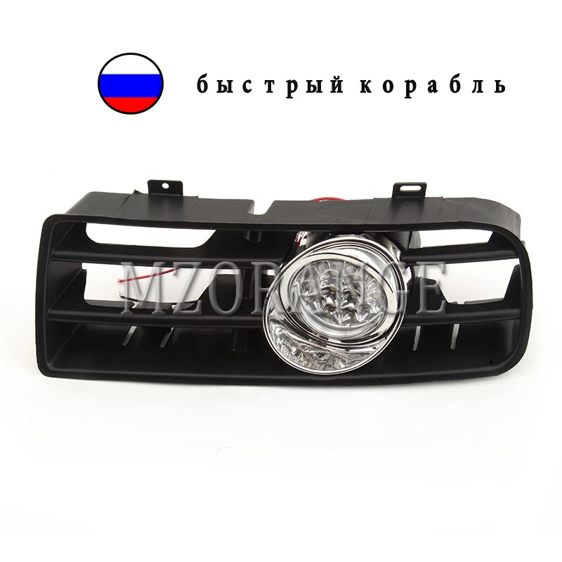 Front Fog Lights For VW GOLF 4 MK4 1997-2003 2004 2005 2006 Drl LED Front Bumper Lower Grille Turn Signal Lamp Car Accessories