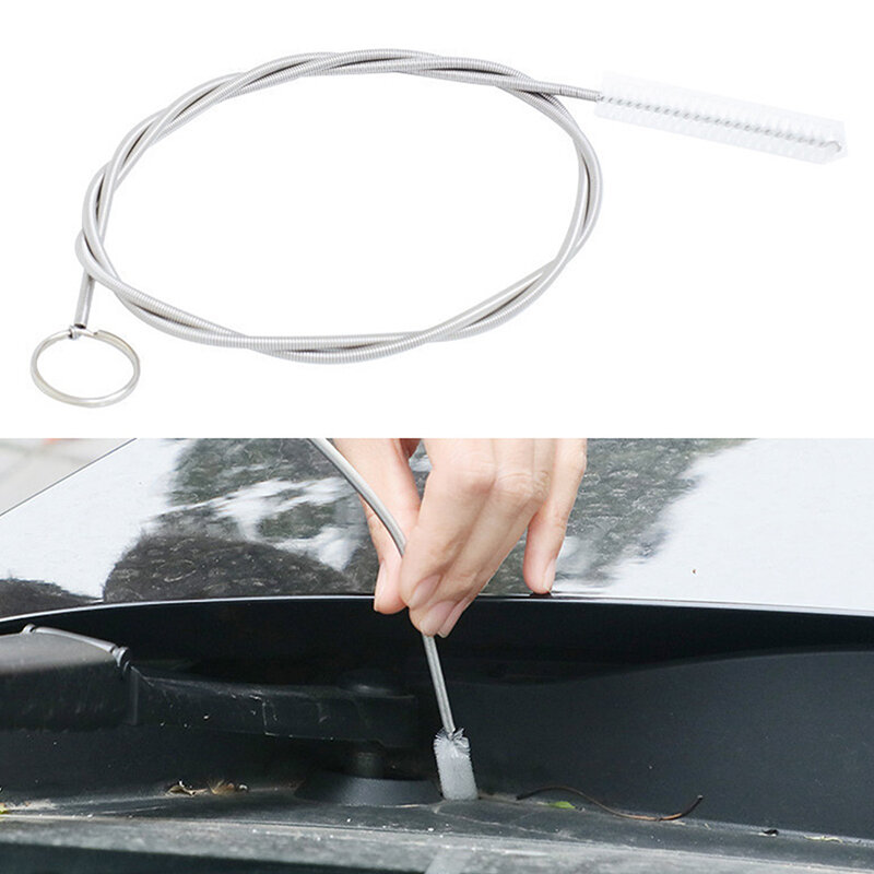 Car Modeling Sunroof Cleaning Brush, Drainage Hole Tool, Dredge Drain Cleaning, Outlet Dredging Tool, Auto Acessórios, 155cm