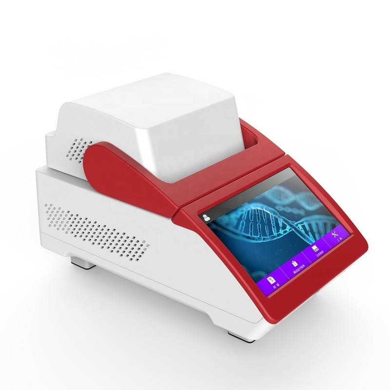 Mini máquina de prueba de PCR cicler térmico en tiempo Real, Fluorescencia cuantitativa portátil, Q160, 16 pozos x 0,1 ml