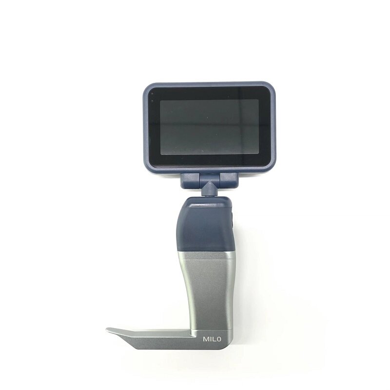 Laringoscopio de vídeo reutilizable, cuchillas esterilizables, Color TFT, LCD, de vídeo Digital laringoscopio, 6 cuchillas de acero inoxidable opcionales