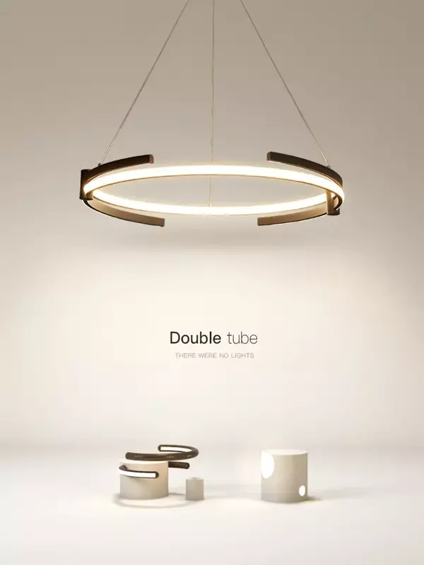 Modern Minimalist Creative LED Chandeliers Restaurant Lights Nordic Living Room Lamps Bedroom Dining Table Living Room Lights