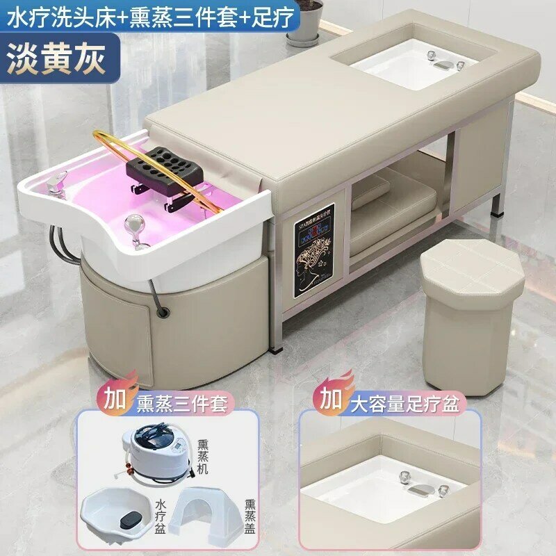 Washing Stylist Foot Sink Shampoo Luxury Adult Shampouineuse Furniture MQ50SC