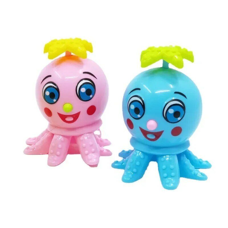 Heißer Verkauf kreative Uhrwerk Oktopus niedlichen Cartoon Tier Aufzieh simulation gehen kleine Oktopus Spielzeug lustige Kinder Spielzeug Geschenke