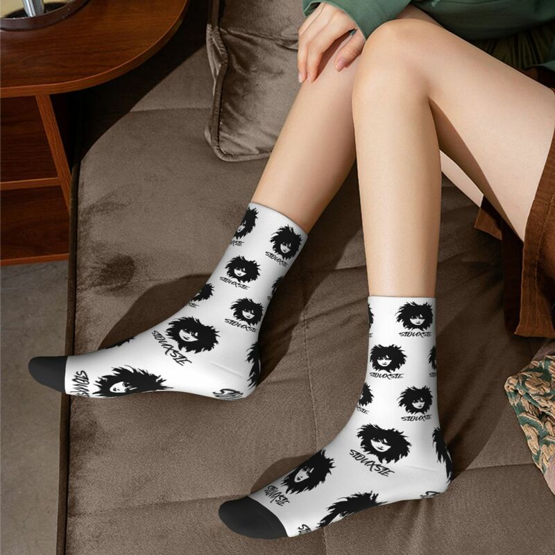 SIOUXSIE Rock Music Socks Men Women Polyester Siouxsie And The Banshees Socks Spring Summer Autumn Winter Middle Tube Socks Gift