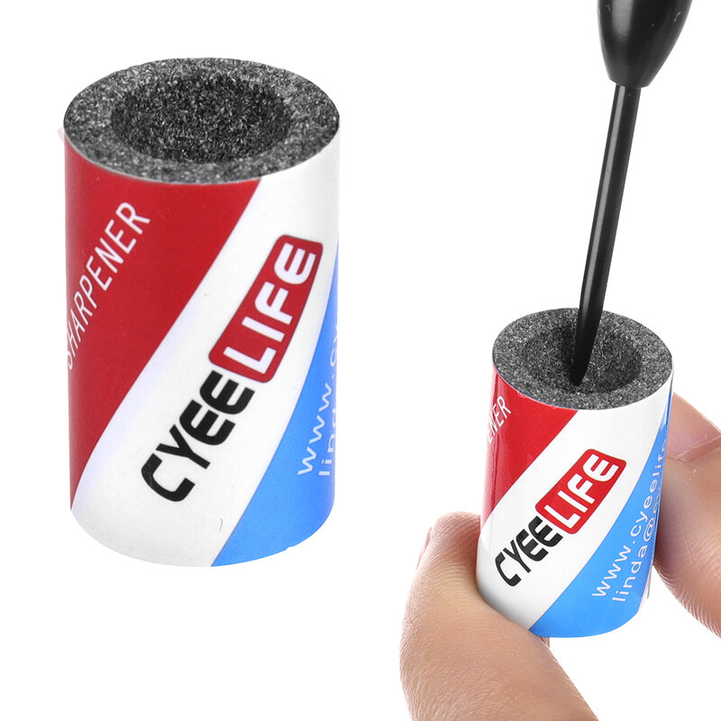 CyeeLife-afilador de dardos, kit de accesorios para puntas de dardo de acero, 2/5/10 paquetes