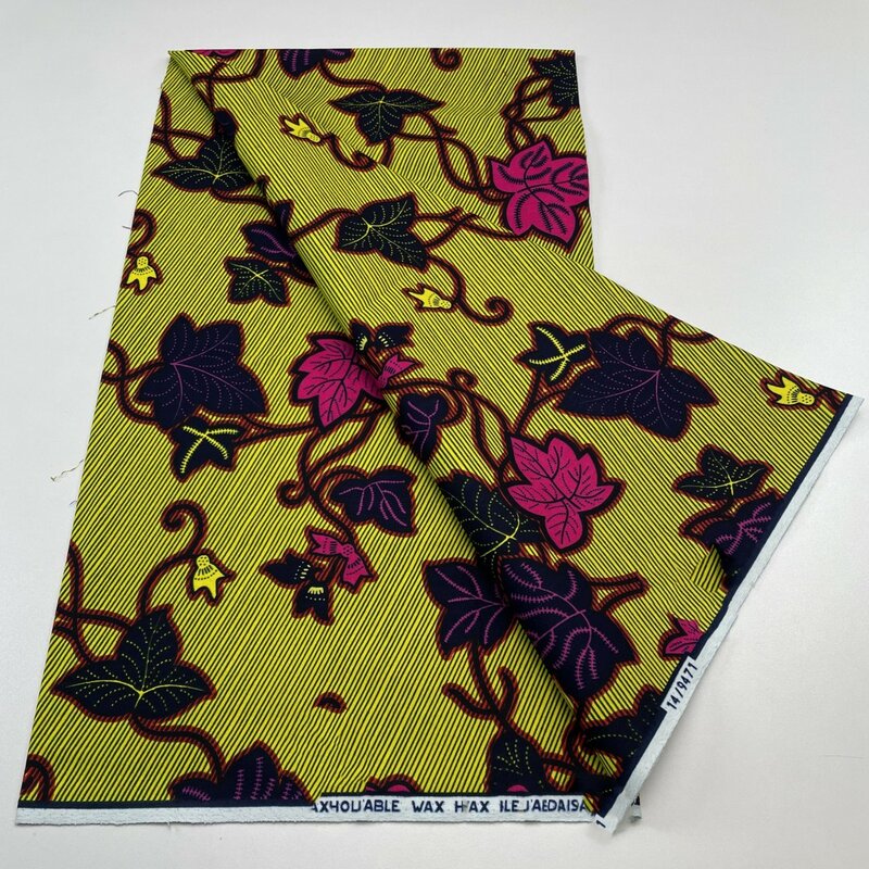 2024 New Style hollande African Fabrics Nigerian Wax Print High Quality African Wax Fabrics For Patchwor 3C4