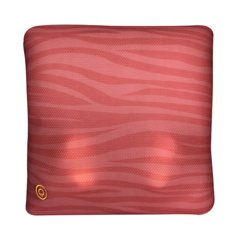 Almohada masajeadora Shiatsu inalámbrica con un botón, fácil de controlar, con calor, para sofá y silla de coche