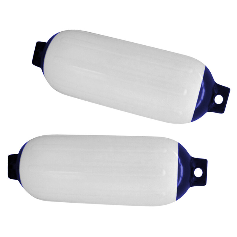 2pcs Boat Inflatable Bumper Marine Boat Fender PVC Boat Buoy Yacht Fenders Bumpers UV Protection Ribbed Bumper Boat Accessories