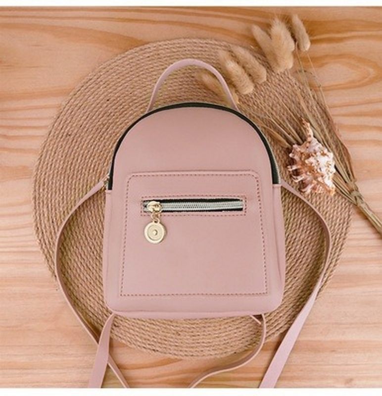 Women's Backpack 2023 New Fashion Bag Fresh and Sweet Girls' Simple and Versatile Backpack