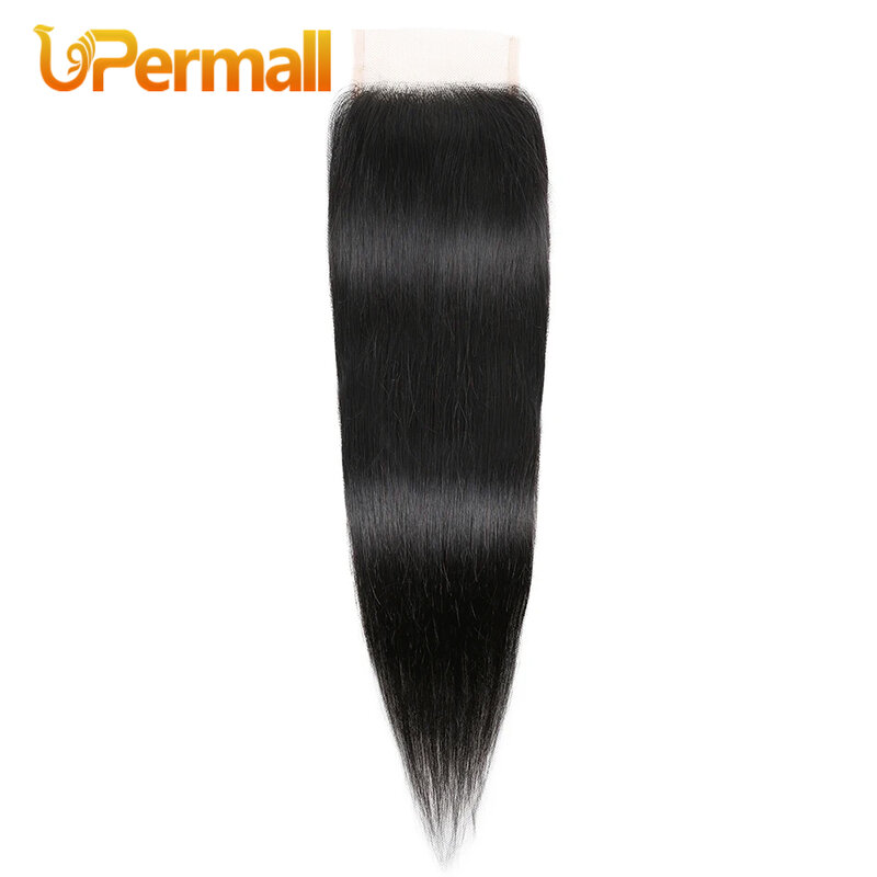 Upermall 5X5 6X6 7X7 предварительно выщипанные швейцарские кружевные прямые Волнистые прозрачные Можно отбеливать бразильские человеческие волосы в продаже