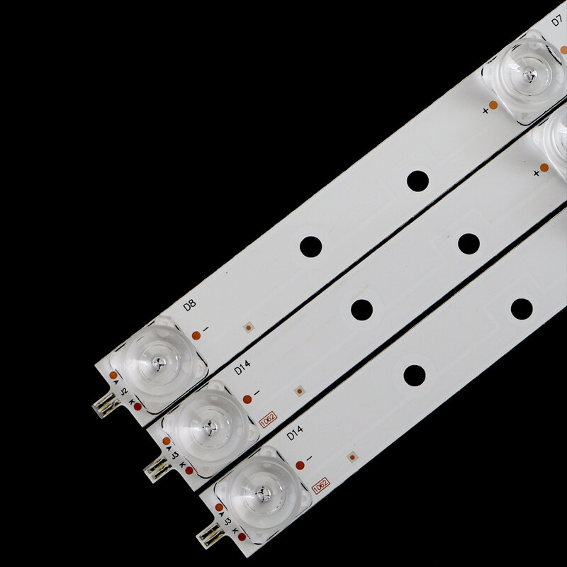 3/6 pièces nouveau 43 pouces LED rétro-éclairage pour TV Iamp bande LED42D08B-ZC23AG-04 30342008204