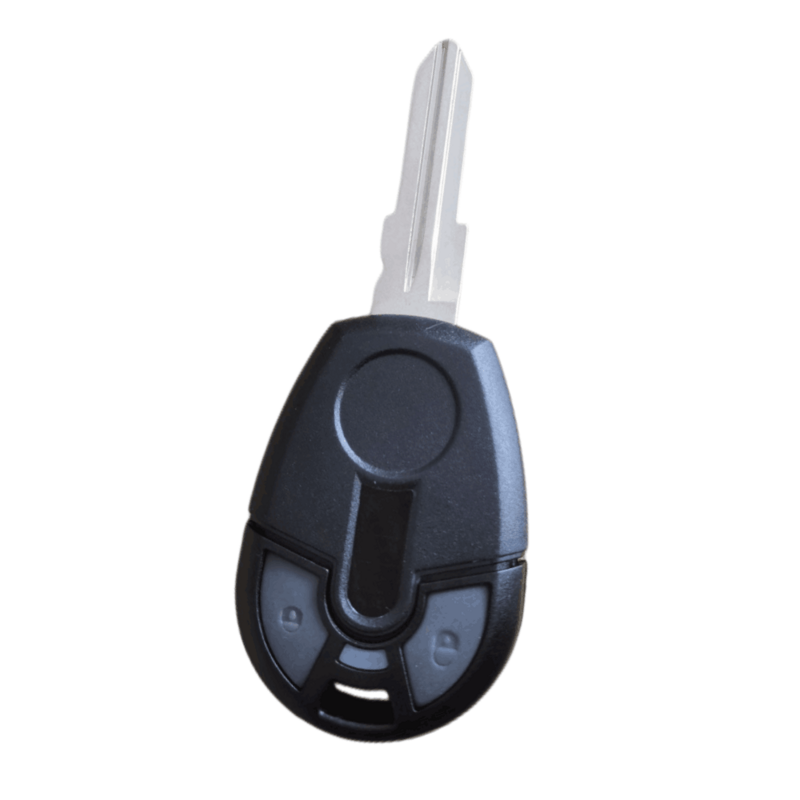 Coque de clé de télécommande de voiture, 1 pièce, pour Fiat Positron EX300, couvercle de clé vierge avec puce de transpondeur SIP22/GT15R