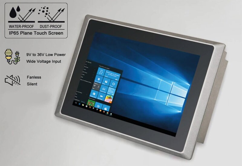 Hystou-Tableta Industrial resistente de 17,1/19,1/21,5 pulgadas, Intel J1900, 4GB de RAM, SSD, Panel de pantalla táctil RJ45, con módulo WiFi