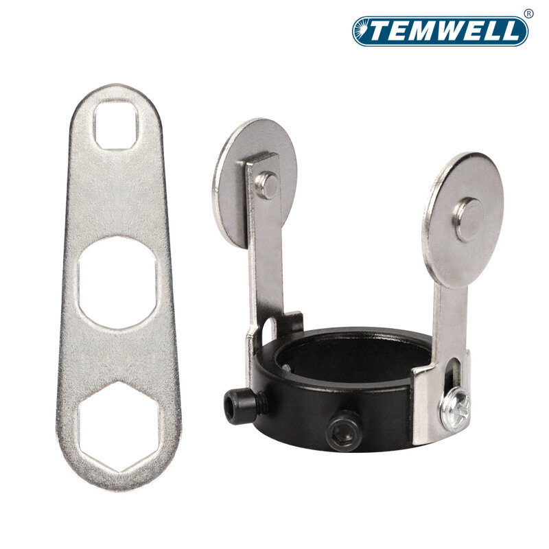 P80 Plasma Cutter Torch Metal Roller Guide Wheel Simple wrench With Two Screw Positioning p-80 Plasma Cutter Accessory