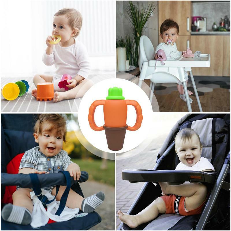 Fruit Pacifier Feeder Silicone Teether Pacifiers Soft Teething Toy For Most Kids Newborns Children Chewing Kids Feeder For