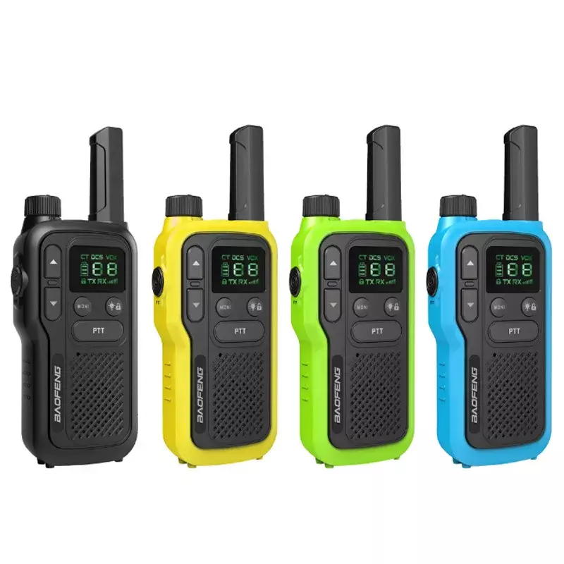 BaofengT18-Walkie-talkie, 2-weg Radio, Kleine Handheld, Auto, Draadloze Handheld, Militaire Micro, 2 Stuks