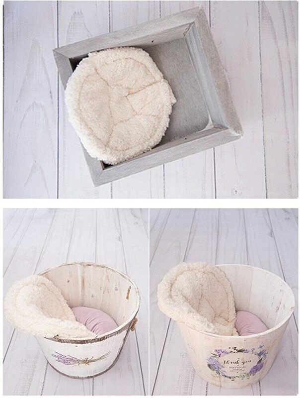 Newborn Baby Photo Props Posing Blanket, Professional for Baby Photography Contoured Posing Positioner Set with Flexible